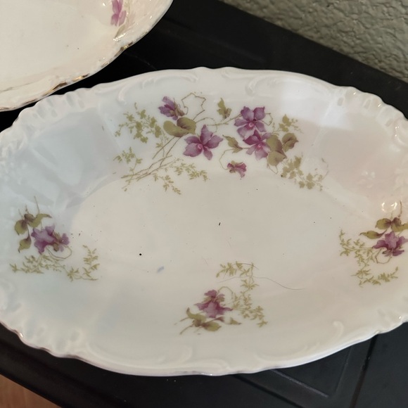 Habsburg Austria China 2 Serving Bowls - Picture 5 of 9